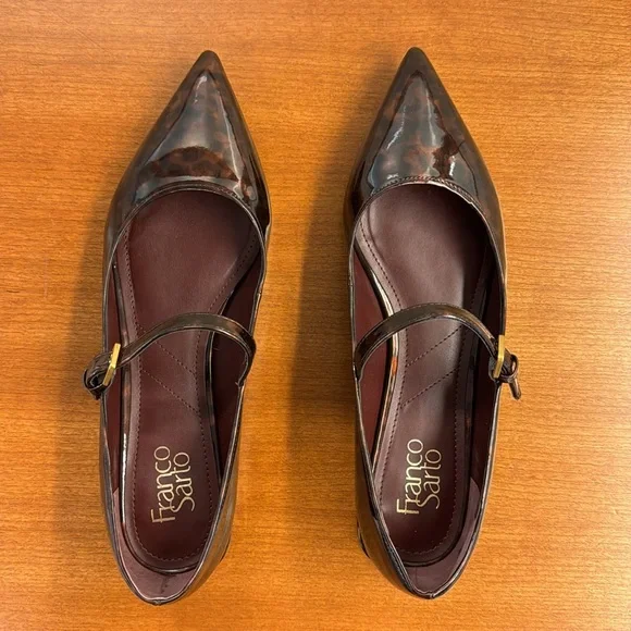Brand New Franco Sarto Pointy Toe Ballet Flats - Picture 6 of 9
